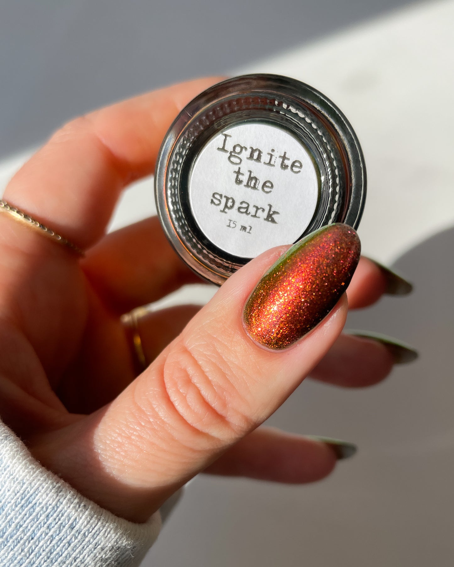 Ignite the spark overpour