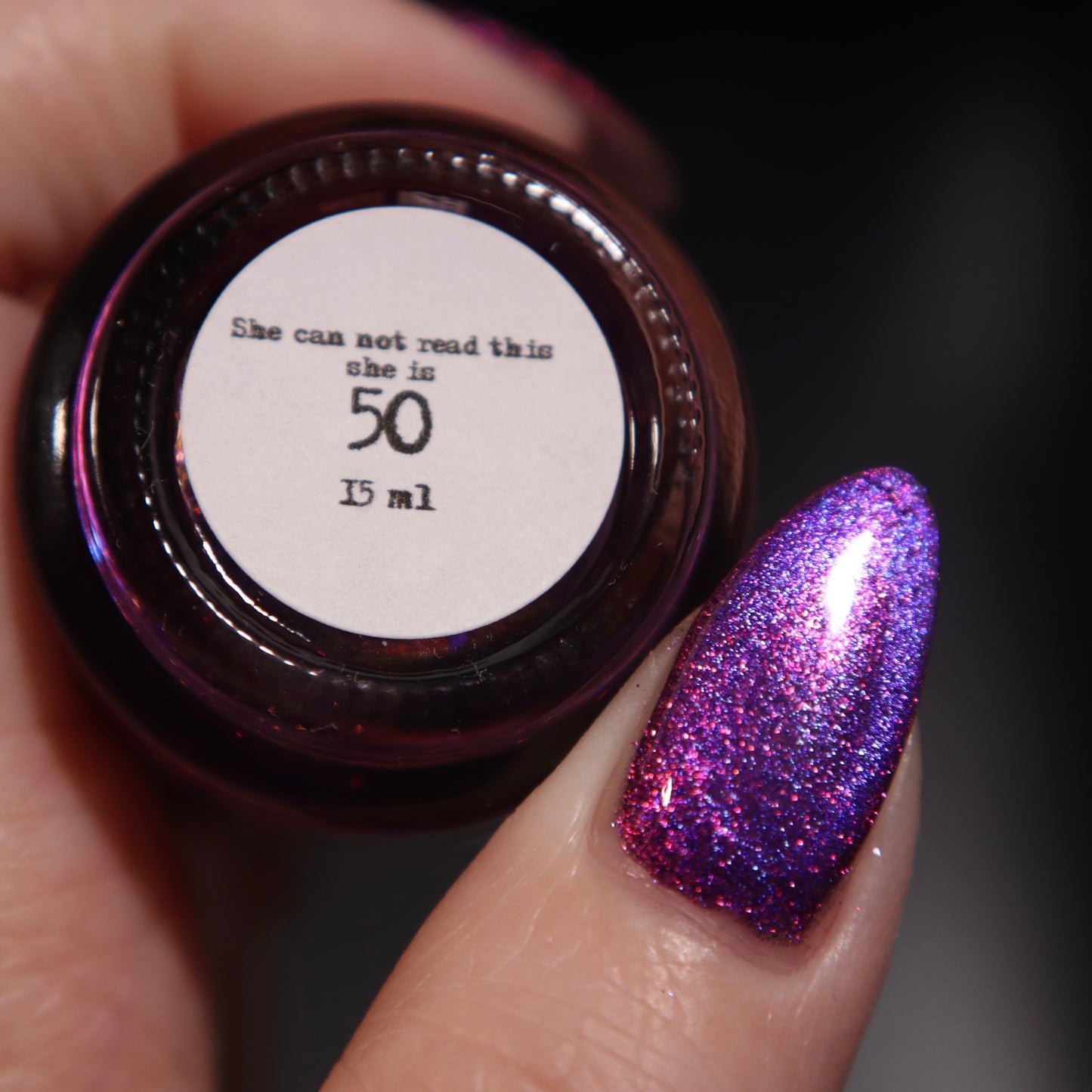 50 ( LaTannya’s birthday polish)