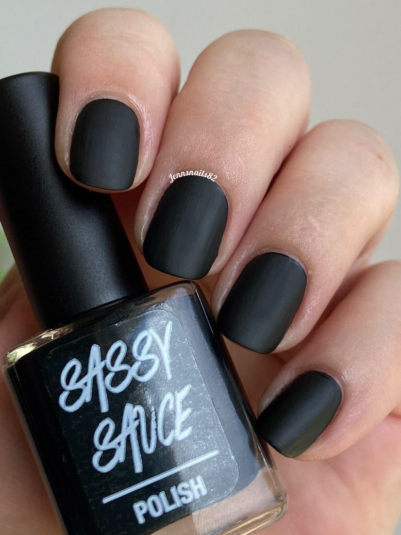 Who called the kettle matte black? - Sassy Sauce Polish