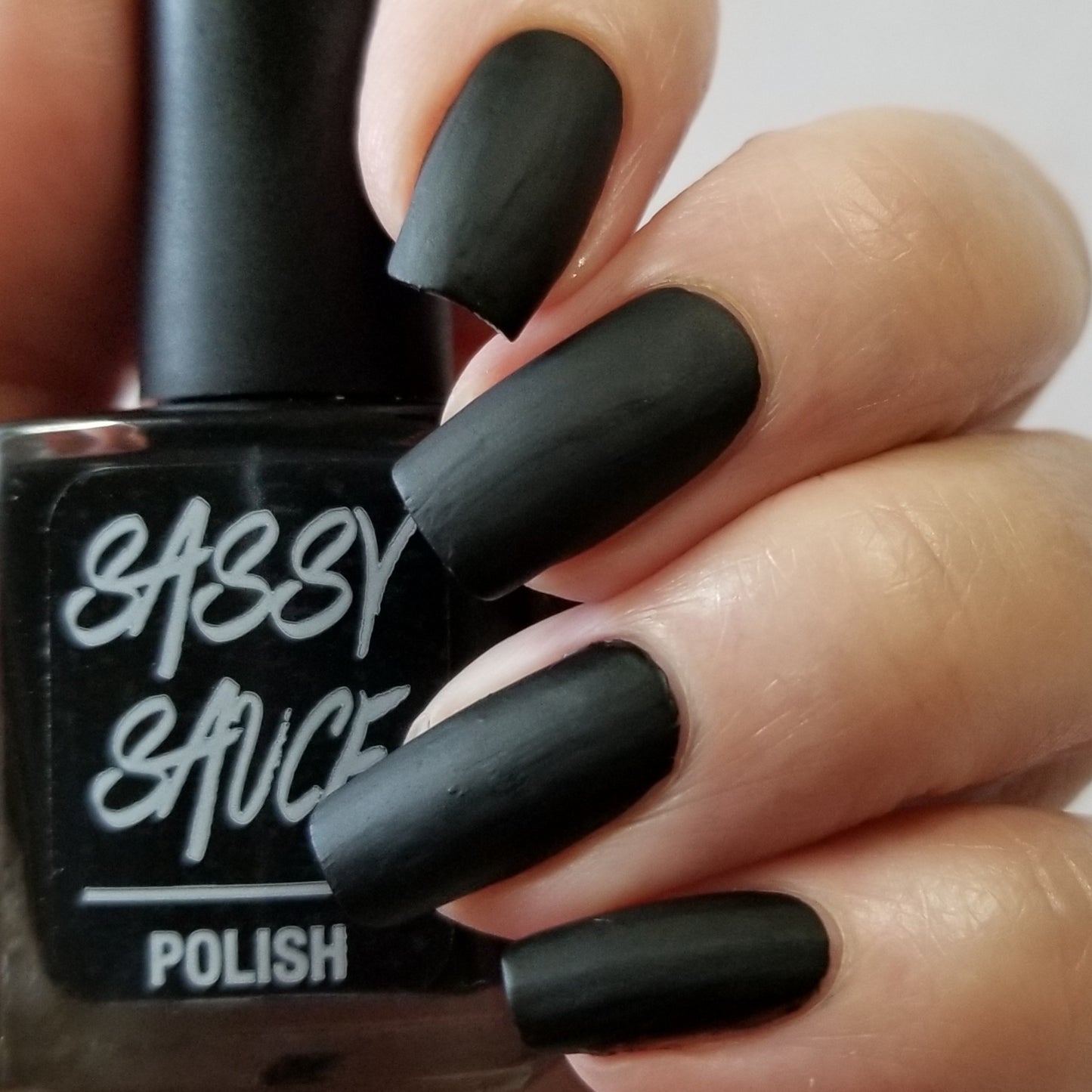 Who called the kettle matte black? - Sassy Sauce Polish