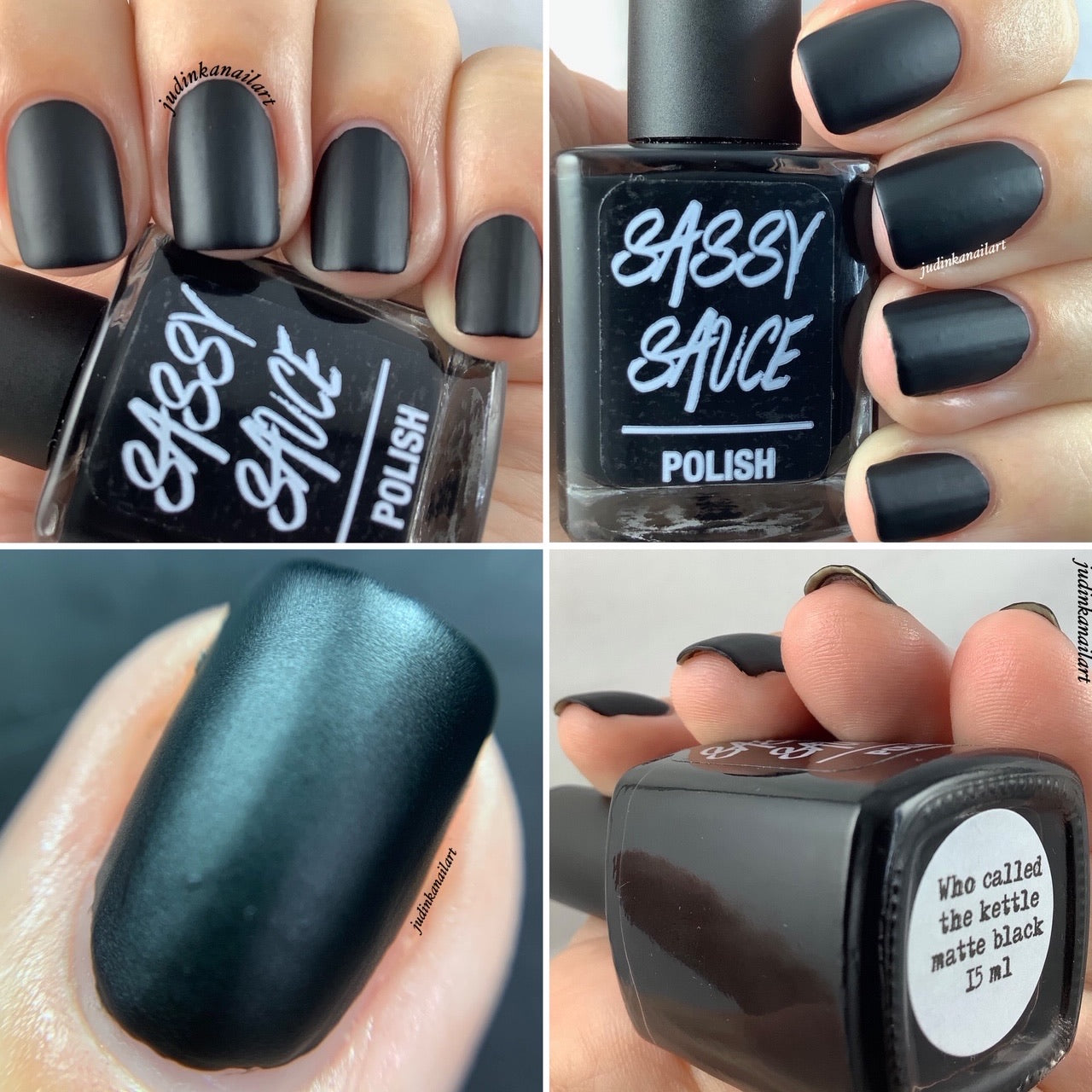 Who called the kettle matte black? - Sassy Sauce Polish