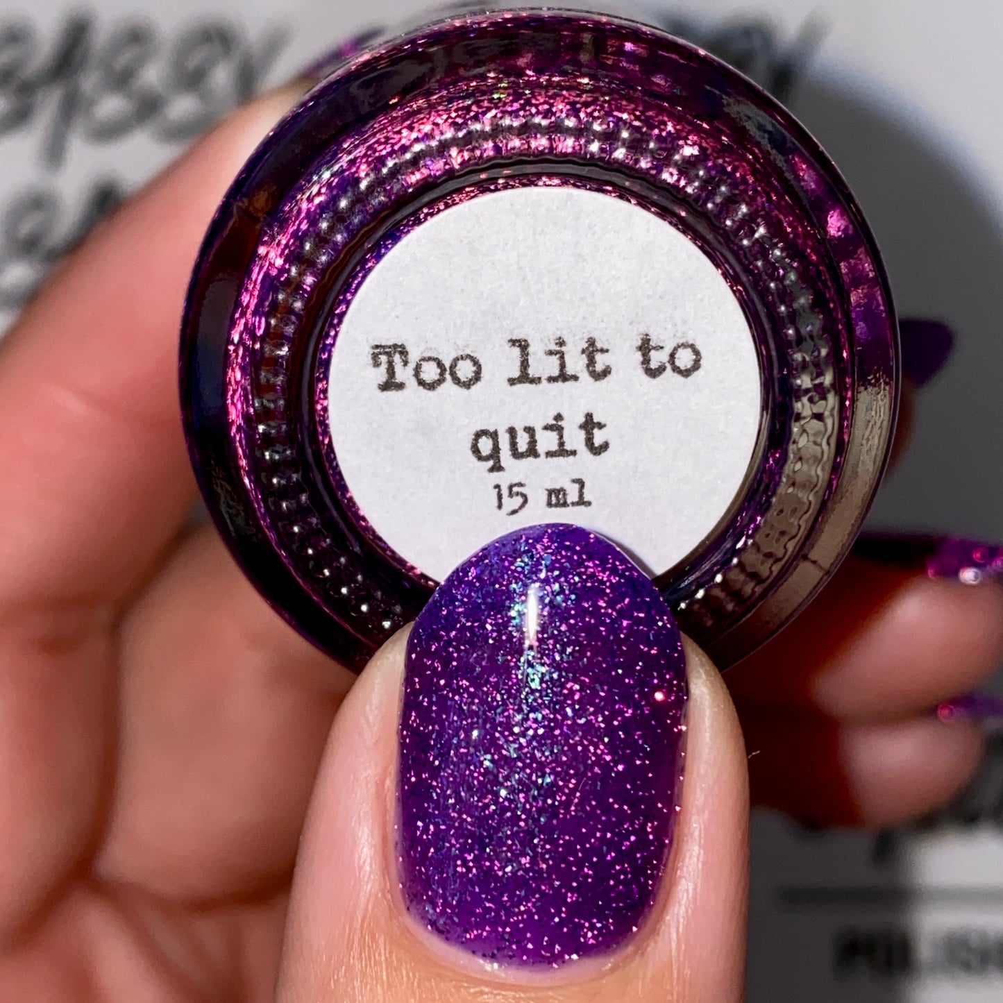 Too lit to quit