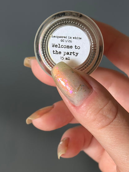 Welcome to the party