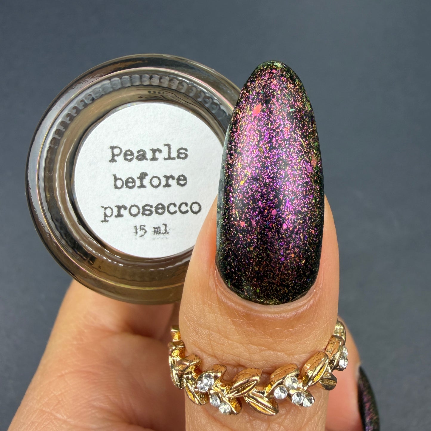 Pearls before prosecco