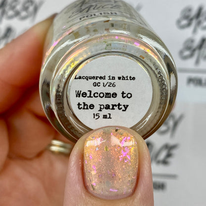 Welcome to the party