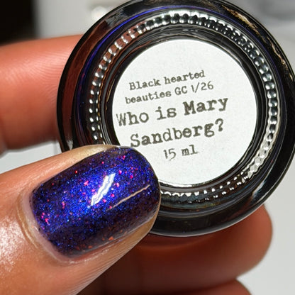 Who is Mary Sandberg?