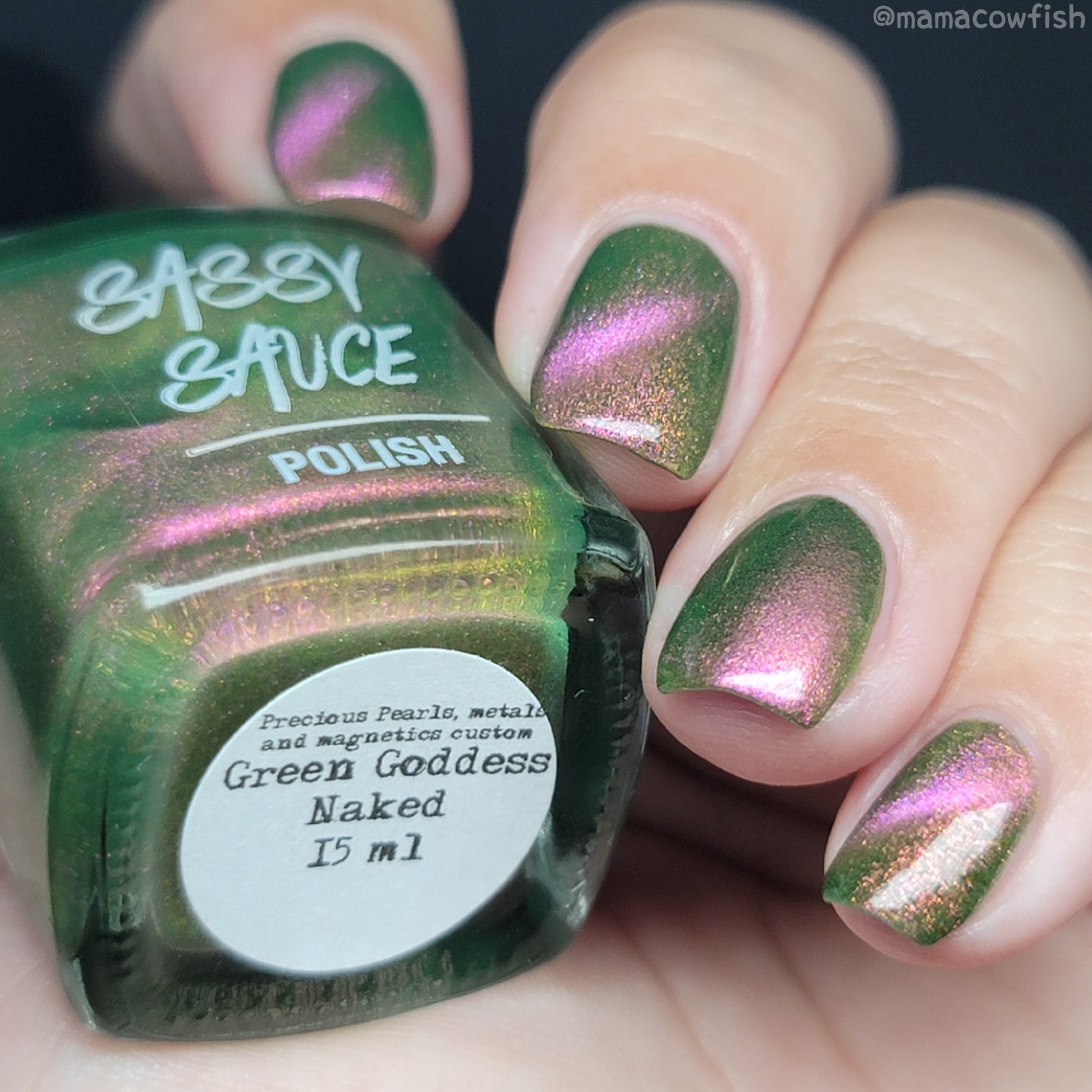 Green Goddess Naked - Sassy Sauce Polish