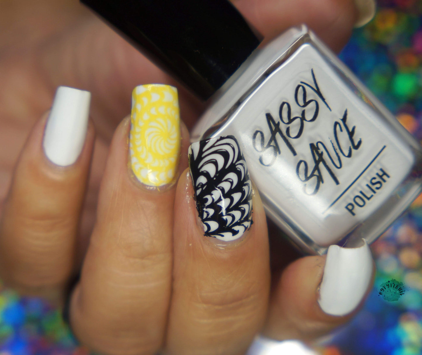 Marshmallow  Stamping Sauce - Sassy Sauce Polish