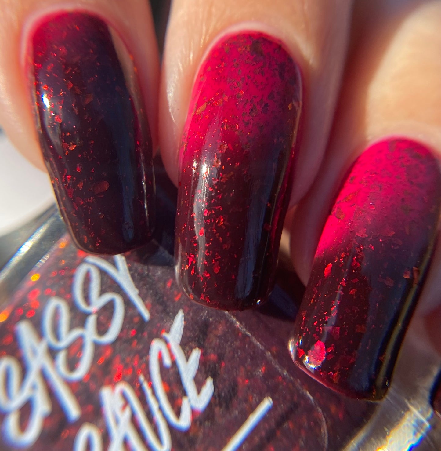 Red Bottom Stilettos - Sassy Sauce Polish