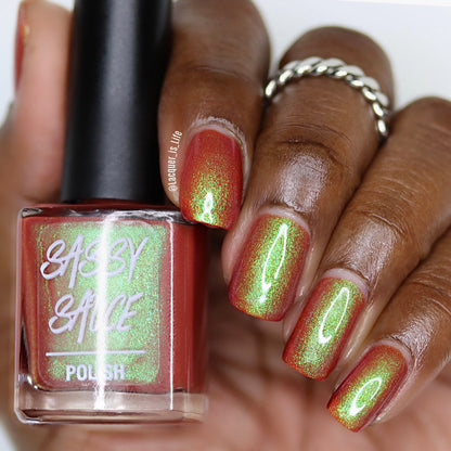 Twisted Terracotta Tanzanite - Sassy Sauce Polish