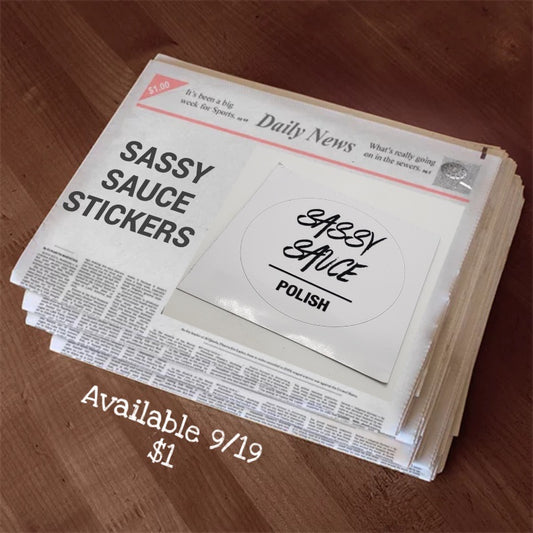 Stickers - Sassy Sauce Polish